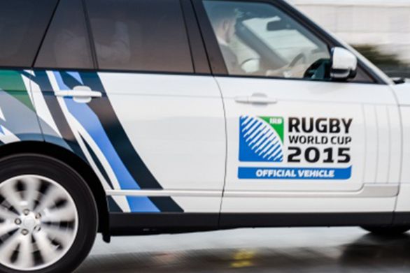Rugby world cup official vehicle
