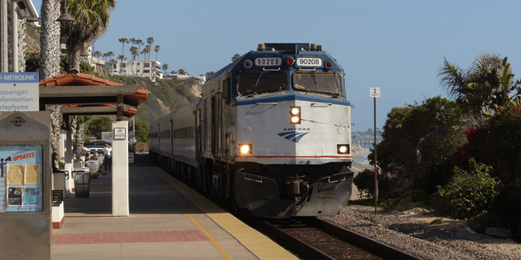 Amtrak train