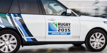 Rugby world cup official vehicle