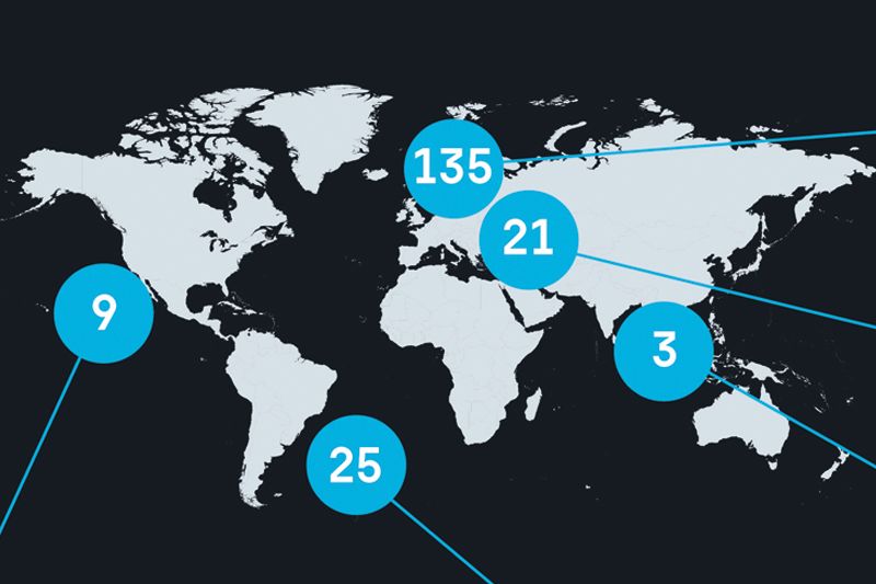 Net Zero map
